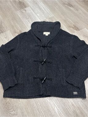 Vintage Ralph Lauren Denim Supply Toggle Shawl Collar Knit Cardigan Men XXL